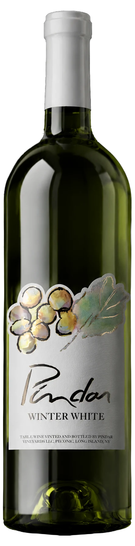 Pindar White Wine Label Design by Raw Guild Studios